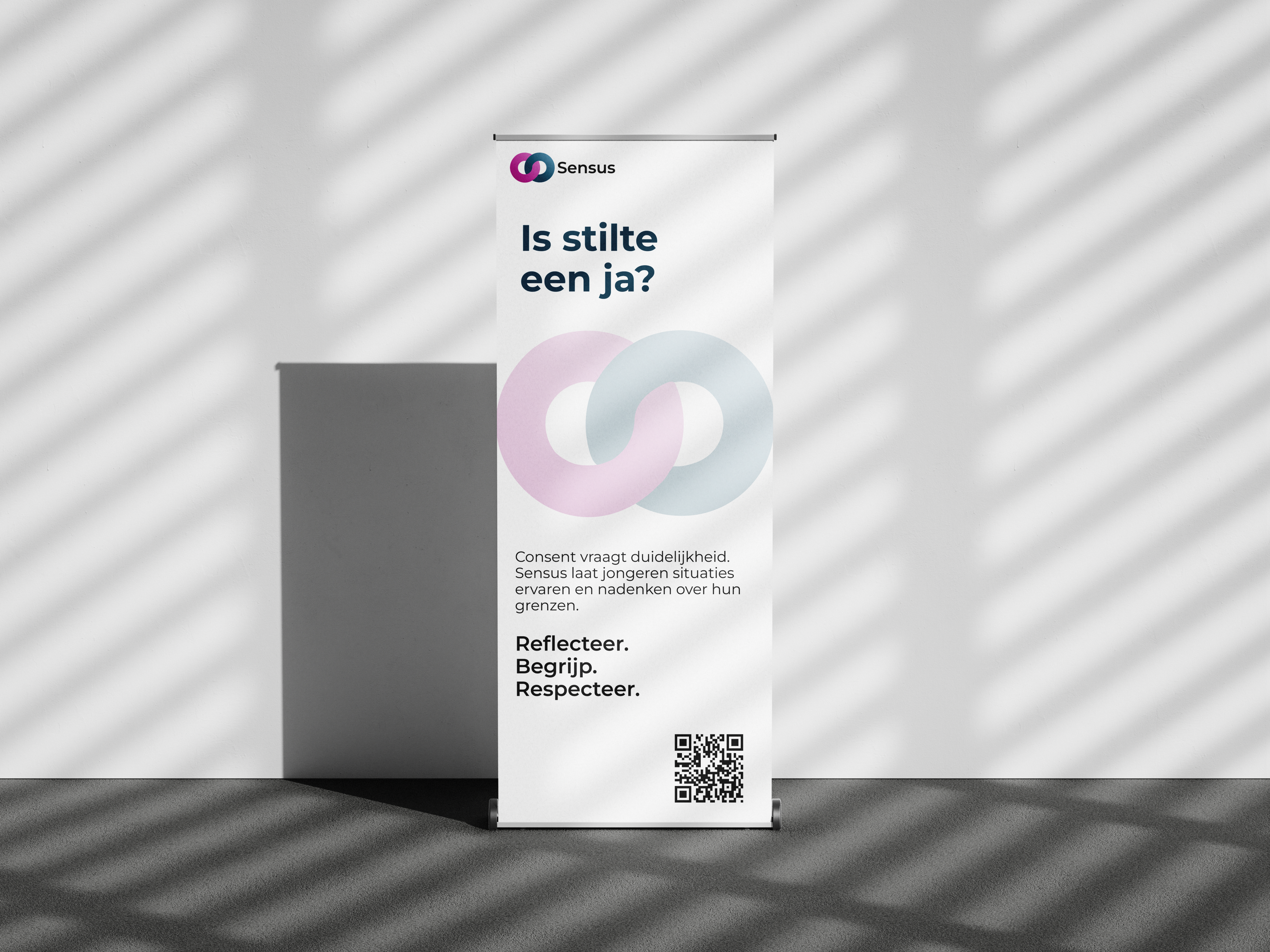 Sensus campagnebeeld met de naam van de digitale tool